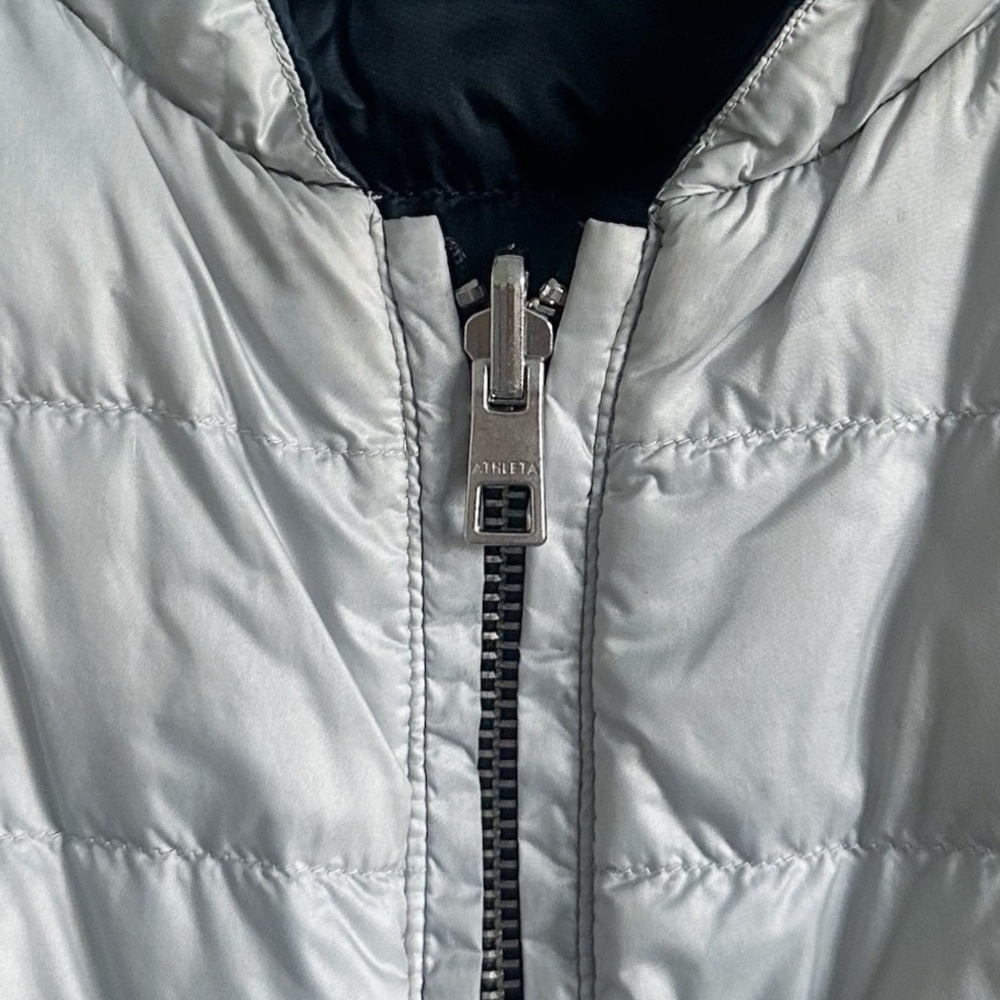 Athleta Puffer Jacket Reversewarm Reversible down… - image 7